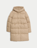 Longline Padded Hooded Coat (6-16 Yrs)