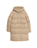 Longline Padded Hooded Coat (6-16 Yrs)