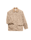 Pure Cotton Leopard Print Field Jacket (6-16 Yrs)