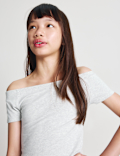 Cotton Rich Bardot Top and Skort Outfit (6-16 Yrs)