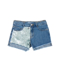 Pure Cotton Sequin Shorts (3-16 Years)