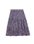 Midi Floral Tiered Skirt (6-16 Yrs)
