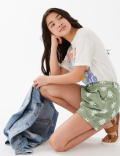 Denim Daisy Shorts (6-16 Yrs)