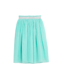 Midi Tulle Glitter Skirt