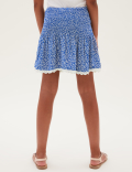 Floral Shirred Skirt (6-16 Yrs)