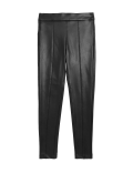 Faux Leather Leggings (6 - 16 Yrs)