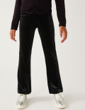 Velvet Flared Leggings