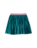 Velvet Pleated Skirt
