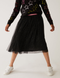 Midi Tulle Tutu Skirt
