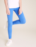 5pk Cotton Rich Leggings with Stretch (3-16 Yrs)