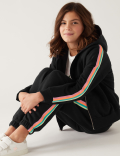 Cotton Rich Side Stripe Joggers