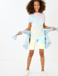 Cotton Tie Dye Shorts
