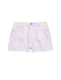 Denim Marble Print Shorts (6-16 Yrs)