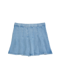 Denim Pleated Skirt (6-16 Yrs)