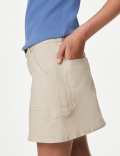 Pure Cotton Cargo Skirt (6-16 Yrs)