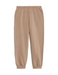 Cotton Rich Plain Joggers (6-16 Yrs)