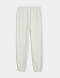 Cotton Rich Plain Joggers (6-16 Yrs)