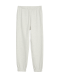 Cotton Rich Plain Joggers (6-16 Yrs)