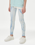 Cotton Rich Tie Dye Leggings (6-16 Yrs)