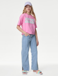 Pure Cotton Denim Jeans (6–16 Yrs)