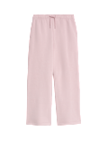 Wide Leg Cotton Rich Joggers (2-16 Yrs)