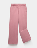 Wide Leg Cotton Rich Joggers (2-16 Yrs)