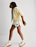 Cotton Rich Sports Shorts (2-16 Yrs)