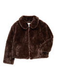 Faux Fur Zip Jacket (6-16 Yrs)