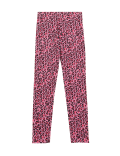 Cotton Rich Animal Print Leggings (6-16 Yrs)