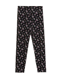 Cotton Rich Floral Print Leggings