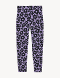Cotton Rich Floral Leggings