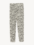 Skinny Cotton Rich Retro Print Leggings