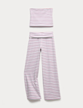 Striped Top & Bottom Outfit (6-16 Yrs)