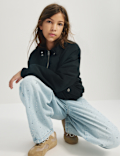 Denim Diamante Baggy Barrel Jeans (6-16 Yrs)