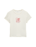 Cotton Rich Seaside Graphic T-Shirt (6-16 Yrs)