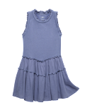 Cotton Rich Drop Waist Dress (6-16 Yrs)