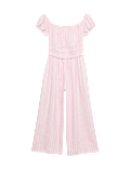 Checked Wide Leg Jumpsuit (6-16 Yrs)