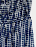 Checked Wide Leg Jumpsuit (6-16 Yrs)