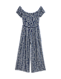 Checked Wide Leg Jumpsuit (6-16 Yrs)