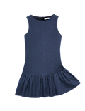Cotton Blend Drop Waist Gingham Dress (6-16 Yrs)