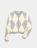 Argyle Cardigan (6-16 Yrs)