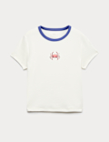 Cotton Rich Crab Graphic T-Shirt (6-16 Yrs)