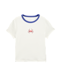 Cotton Rich Crab Graphic T-Shirt (6-16 Yrs)