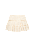 Pure Cotton Floral Tiered Skirt (6-16 Yrs)
