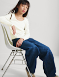 Cotton Rich Lace Trim Top (6-16 Yrs)
