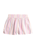 Pure Cotton Striped Shorts (6-16 Yrs)