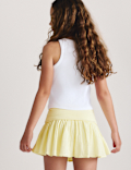 Cotton Rich Fold Over Mini Skort (6-16 Yrs)