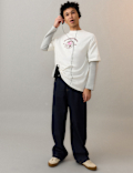 Pure Cotton Percy Pig&trade; Graphic T-Shirt (6-16 Yrs)