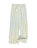 Wide Leg Pure Cotton Poplin Striped Trousers (6-16 Years)
