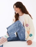 Embroidered Cardigan
